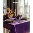 thumbnail image 5 of Minzimin Plastic Table Cloth Disposable 3 Pack, 54x108 Inch Rectangular Table Cloth, Leakproof Table Cover for Parties, Picnic, Weddings, 5 of 7
