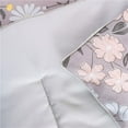 thumbnail image 4 of DBOZE Bed in a Bag 4 Pieces Cotton Blend Comforter Sets, All Season Bedding Sets with Comforter and Pillowcases, All Season Down Alternative Ultra Soft Bedding. Gold/White,King, 4 of 5