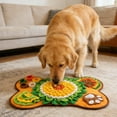thumbnail image 4 of Interactive Pet Snuffle Mat For Slow Feeding And Foraging Boredom Relief Mental Stimulation Activity Pad For Small Medium Dogs(Style A-64X43Cm), 4 of 4