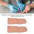 thumbnail image 4 of MODOLO DE PRÁCTICA DE DEDO DE AZÚCAR EN LA SANGRE, Diseño ElásTico de Colores Realistas Modelo de Práctica de Recolección de Sanzre para Estudiantes de Enfermería, 4 of 7