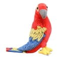 thumbnail image 1 of de peluche, pájaro de peluche, juguete decorativo, loro, juguete de fiesta para niños, para sala de estar, 19,69 x 10,24 pulgadas Rojo Azul Amarillo, 1 of 8