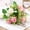 A, variant on Fresh And Realistic Hydrangea Bouquet, Multiple Color Fake Table Tennis Chrysanthemum Stems, 33cm Artificial Floral Arrangement for Home Decor, Wedding Table Centerpieces & Photography Props