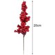 thumbnail image 3 of 10 piezas de ramas de frutos rojos artificiales decorativas con bayas rojas, ramas de otoño, palillos navideños, ramas de bayas, 3 of 5