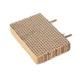 thumbnail image 2 of Parrot Cardboard Perch Platform Durable Bird Stand - Foraging Chewing Toy for Parakeets Cockatiels Budgies, Easy to Clean Bird Cage Accessory, Suitable for Small to Medium Parrots, 2 of 5