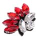 thumbnail image 1 of Parche de Rhinestone rojo Gloria con cuentas de mariposa 4.2 x 3.1 cm, 1 of 7