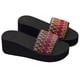 thumbnail image 1 of 1 pareja dama gruesa suela zapatillas verano estilo étnico sandalias de ocio (38), 1 of 8