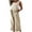Khaki, variant on Utoimkio Women's Casual Loose Overalls Bib Sleeveless Romper Solid Color One Piece Jumpsuit for Women with Pockets