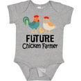 thumbnail image 3 of Inktastic Future Chicken Farmer Childs Boys or Girls Baby Bodysuit, 3 of 5