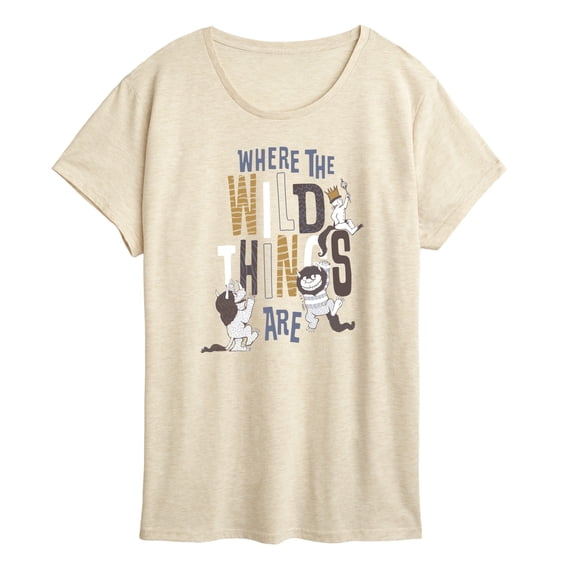 Where The Wild Things Are - Group Title - Women's Short Sleeve Graphic T-Shirt