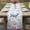 White Gray Blue Mist Blue, variant on Table Runner 72 Inches Long for Kitchen Dining, Octopus Coastal Dresser Scarf Farmhouse, Dining Table Decorations for Wedding/Parties, Summer Beach Ocean Shell Jellyfish Starfish 14 x 72 In