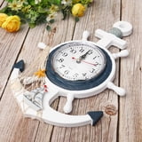 GETAJGHSD 1Pcs Wall Clock Anchors Wall Decor Assorted Color Wooden Time ...