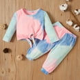 thumbnail image 1 of Patpat Baby Unisex Tie Dye Sets, 1 of 8