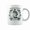 Black, variant on Weird Girls Club Retro Gothic Floral Alt Girl Coffee Mugs