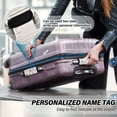 thumbnail image 4 of WOBOGO A Pattern Of Leaves in Soft Pinks Luggage Handle Wrap 2Pcs Made of Neoprene is Soft and Flexible Suitable for Many Bags Shoulder Pads., 4 of 6