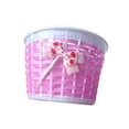 thumbnail image 4 of Cesta para bicicleta para niños, cesta para manillar (rosa), accesorios para cesta de cuadro de bicicleta, decoración para niños y niñas, Scooter,, 4 of 9