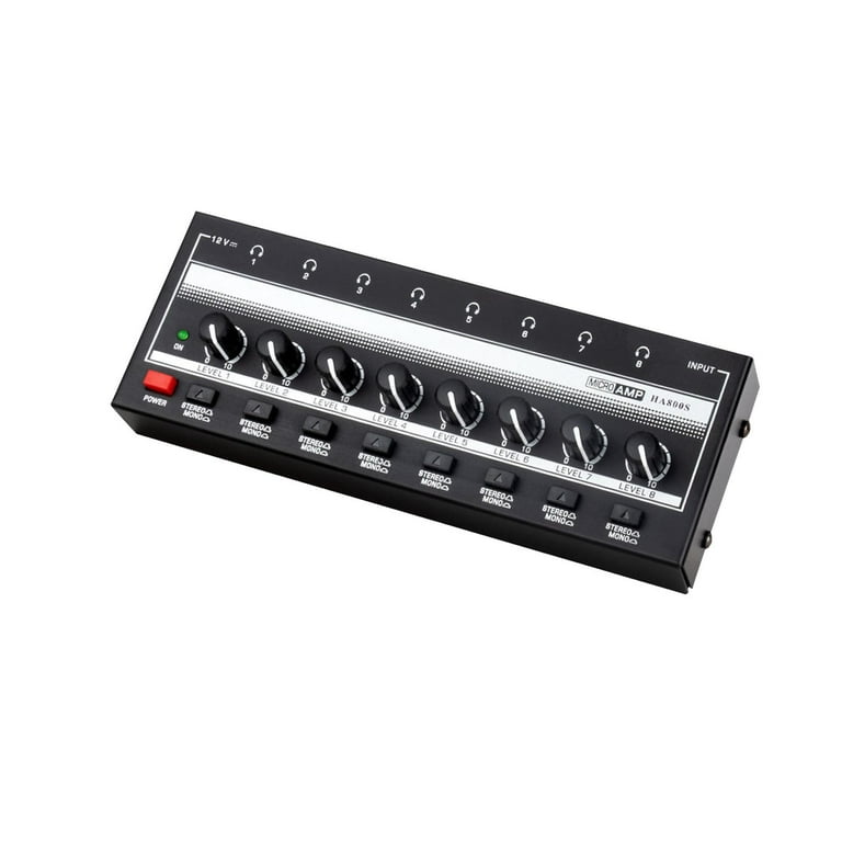 8 Channels Headphone Power Amplifier Multi Channel Headphone
