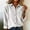 White, variant on Womens Tops Oversized Corduroy Collared Button Down Long Sleeve Shacket Jacket Blouse Tops With Pocket L Size Going Out Tops For Women Women's Tops Tees & Blouses