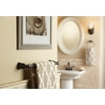 thumbnail image 4 of Moen Traditional Brushed Nickel 18" Towel Bar, 4 of 4