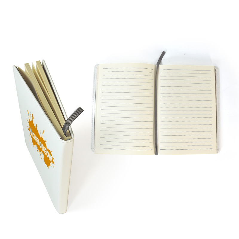 A5 Subliamtion white blank Journal Notebook 100 pages for School Supplies DIY Back to School Gifts 40 pack