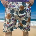 thumbnail image 1 of Pantalones cortos de playa para hombre, de secado rápido, de cinco puntos, para deportes, surf, pantalones casuales para hombre, 1 of 6