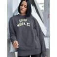 thumbnail image 2 of Good Morning W Daisies Sweatshirt Women -Image by Shutterstock, Female 4X-Large, 2 of 4