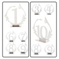 thumbnail image 4 of Miangastore Place Card Holder Refined Chic for Banquets 10Pcs 4.13x4.13x1.57in, 4 of 8