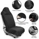 thumbnail image 4 of Funda de asiento de coche Toalla impermeable para el sudor Protector de asiento de coche para coches SUVs Camiones Lavable a máquina, Negro esquí esquí Gafas de esquí, 4 of 5
