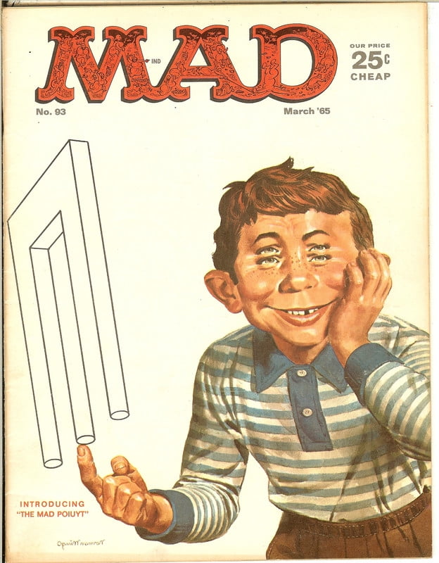 MAD Magazine Vintage #93 March 1965