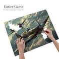 thumbnail image 2 of 500 Piece WWII Fighter Plane Jigsaw Puzzle For Adults – Challenging & Relaxing Wooden Game, Vintage Military Aircraft Art, Great Gift Idea & Home Decor, 2 of 7