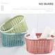 thumbnail image 4 of WORGEOUS 3pcs Caddio de ducha portátil Tote Baskd de almacenamiento de plástico Canasta con suministros de baño de asa, 4 of 9