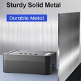 thumbnail image 2 of Metal timed lock box, mobile phone lock box with timer, lock box self-controlled timed release safety locker, 2 of 5