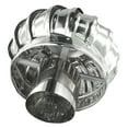 BTOER 1pc Rotating Stainless Steel Chimney Cowl Cap Protects Flue Pipe