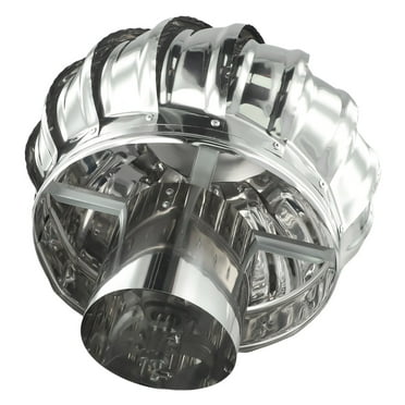 Rotating Stainless Steel Chimney Cowl Cap: Protects Flue Pipe, Enhances