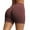 Brown, variant on Taqqpue Women Scrunch Butt Lifting Biker Shorts Tummy Control High Waisted Seamless Yoga Booty Shorts Casual Solid Color Workout Impact Shorts for Gym Running