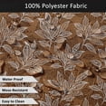thumbnail image 5 of Vargottam Indoor/OutdoorTablecloth58x58 InchSquareTablecloth Waterproof PatioTableCloths- Spring/SummerTableCovers for Backyard RectangularTable/BBQs/Picnic -Tawny Brown, 5 of 5