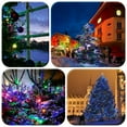 thumbnail image 5 of LOENDE Christmas Lights, LED String Light 34ft 100 LED Christmas Lights with Timer & 8 Modes, Battery Operated String Light, Multi-color, 5 of 6