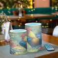 thumbnail image 6 of 2 PCS LED Flicker Flameless Candle with Remote Control Realistic 3D Wick LED Window Decoration Candle Set for Wedding Table Home Decor Favors A Beautiful Rooster, 6 of 7