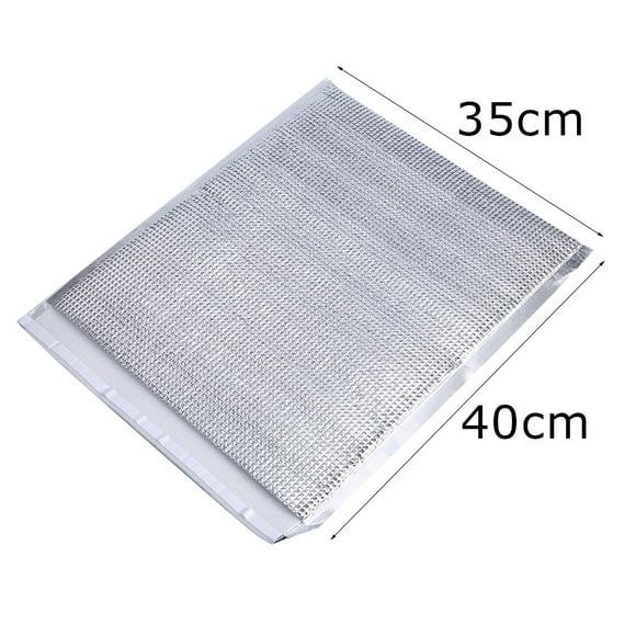 Insulated Food Bag, 10Pcs Aluminum Foil Insulated Food Storage Bag Thermal Cooler Storage Pocket