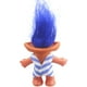 thumbnail image 2 of Yintlilocn Lucky Troll Dolls,Vintage Troll Dolls Chromatic Adorable for Collections, School Project, Arts and Crafts, Party Favors - 7.5 Tall Blue(Include The Length of Hair), 2 of 5