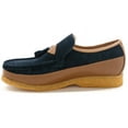 thumbnail image 3 of King Old School Leather and Suede Slip-On Shoe with Tassel Detailing, 3 of 5