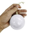 thumbnail image 4 of 12pcs Christmas Ball Set, 80mm/3.15" Shiny Christmas Tree Ornaments, Window Display, Shopping Mall Decoration Pendant, 4 of 6
