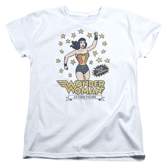 Dc - Action Figure - Women's Short Sleeve Shirt - Medium