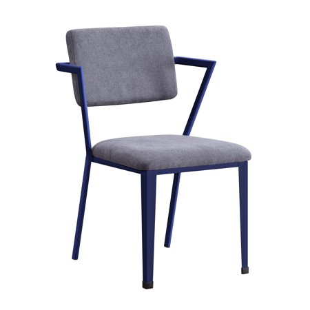 blue amp gray industrial chair product