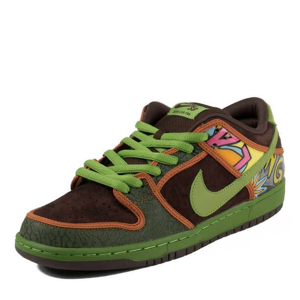 green brown orange dunks