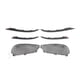 thumbnail image 5 of Front Bumper Fog Light Air Vent Grille Cover for - C-Class W205 C180 C200 C260 2015-2018 2058852523, 5 of 5