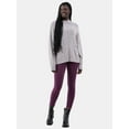 thumbnail image 2 of Feathers Women's Active Fleece Leggings, 26” Inseam, 5-Pack, Sizes S-5X, 2 of 9