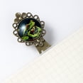 thumbnail image 5 of Frog Vintage Copper-Colored Lace Bookmarks: Stainless Steel Reading Accessories and Bookmarks, 5 of 5