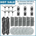 thumbnail image 1 of Compatible For Dreame L10s Pro Ultra Heat, X30 Ultra, X30 Pro Replacement Parts Accessories Main Side Brush Filter Mop Dust Bag, 1 of 5