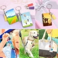 thumbnail image 2 of Milue 160Pcs Sublimation Blank Products Heat Press Transfer Double-sided Keychain, 2 of 13