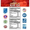 thumbnail image 6 of Antarctic Krill Oil 100% Pure with Omega-3 EPA DHA Astaxanthin 1000mg per day (2 Softgels). Made in the USA, 6 of 7